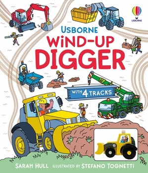 Board book Wind-Up Digger Book