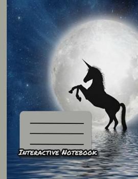 Paperback Interactive Notebook: Inb Template Composition Book: Table of Contents, Numbered Pages, Sketch Paper (Left Output), Wide Ruled (Right Input) Book