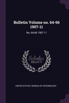 Paperback Bulletin Volume No. 64-66 1907-11: No. 64-66 1907-11 Book