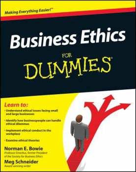 Paperback Business Ethics for Dummies Book