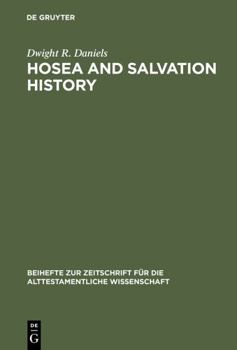 Hardcover Hosea and Salvation History [German] Book