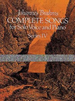Paperback Complete Songs for Solo Voice and Piano, Series IV Book