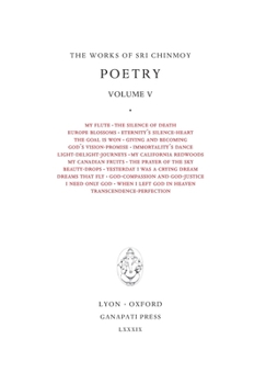 Sri Chinmoy: Poetry V (Works of Sri Chinmoy)
