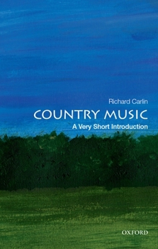 Paperback Country Music: A Very Short Introduction Book