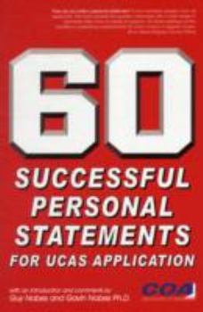 Paperback 60 Successful Personal Statements Book
