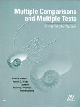 Paperback Multiple Comparisons and Multiple Tests Using SAS Book