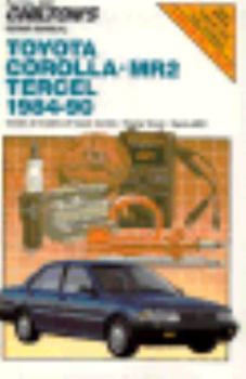 Paperback Chilton's Repair Manual: Toyota Corolla MR 2 Tercel 1984 90 Book