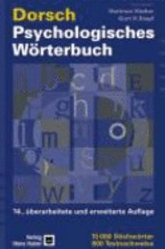 Hardcover Psychologisches Wörterbuch [German] Book