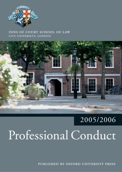 Paperback Professional Conduct Book