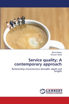 Paperback Service quality; A contemporary approach Book