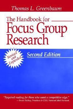 Paperback The Handbook for Focus Group Research Book