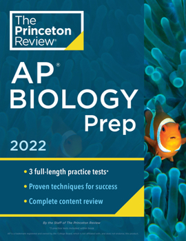 Paperback Princeton Review AP Biology Prep, 2022: Practice Tests + Complete Content Review + Strategies & Techniques Book