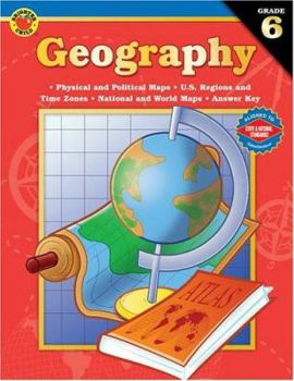 Paperback Brighter Child Geography, Grade 6 Book