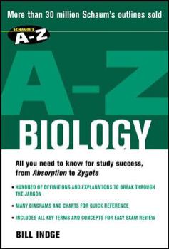Paperback Schaum's A-Z Biology Book