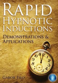 DVD Audio Rapid Hypnotic Inductions: Demonstrations & Applications Book