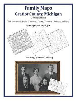 Paperback Family Maps of Gratiot County, Michigan Book