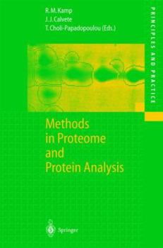 Hardcover Methods in Proteome and Protein Analysis Book
