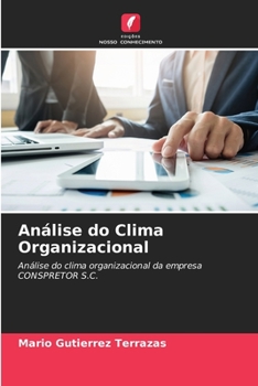 Paperback Análise do Clima Organizacional [Portuguese] Book