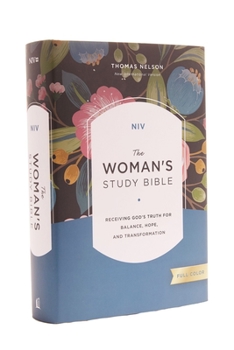 Hardcover NIV, the Woman's Study Bible, Hardcover, Full-Color: Receiving God's Truth for Balance, Hope, and Transformation Book