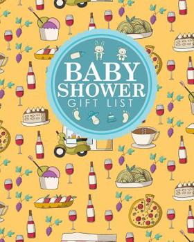 Baby Shower Gift List: Baby Shower Memory Book, Gift Record Book, Gift List, Present List, Recorder, Organizer, Keepsake, Cute Rome Cover