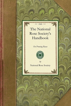 Paperback The National Rose Society's Handbook Book