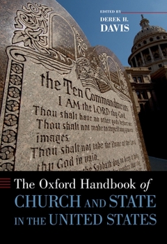 Paperback Oxford Handbook of Church and State in the United States Book