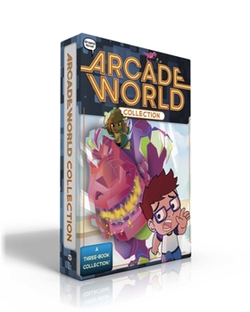 Paperback Arcade World Collection (Boxed Set): Dino Trouble; Zombie Invaders; Robot Battle Book