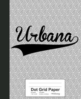 Paperback Dot Grid Paper: URBANA Notebook Book