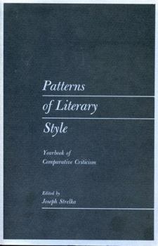 Library Binding Patterns of Literary Style: Yearbook of Comparative Criticism, Vol. 3 Book