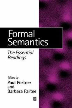 Paperback Formal Semantics Book