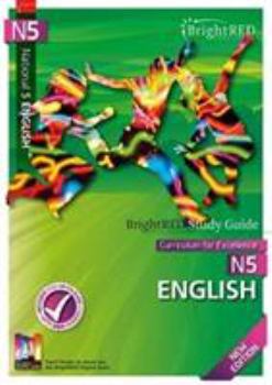 Paperback BrightRED Study Guide National 5 English - New Edition Book