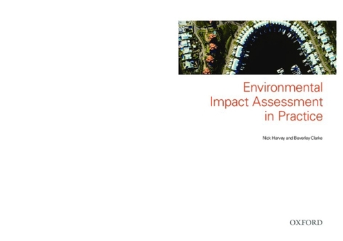 Paperback Environmental Impact Assessment Book