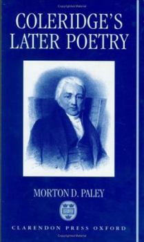 Hardcover Coleridge's Later Poetry Book
