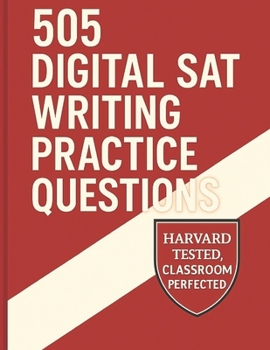 Paperback 505 Digital SAT Writing Practice Questions Book
