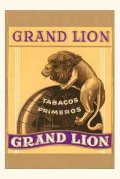 Paperback Vintage Journal Grande Lion Label Book