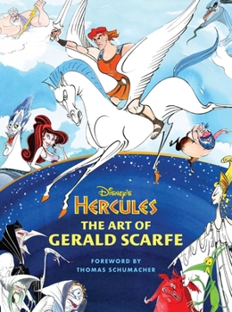 Hardcover Disney's Hercules: The Art of Gerald Scarfe Book