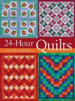 Hardcover 24-Hour Quilts Book