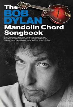 Paperback The Bob Dylan Mandolin Chord Songbook Book