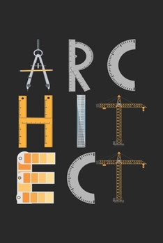 Paperback Arc hit ect: Architect Gifts Architecture Students Dot Grid Notebook 6x9 Inches - 120 dotted pages for notes, drawings, formulas - Book