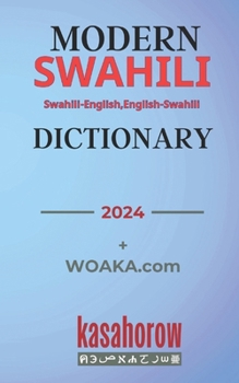 Paperback Modern Swahili Dictionary: Swahili-English, English-Swahili Book