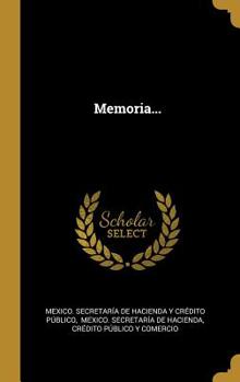 Hardcover Memoria... [Spanish] Book