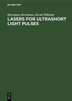 Hardcover Lasers for Ultrashort Light Pulses [German] Book