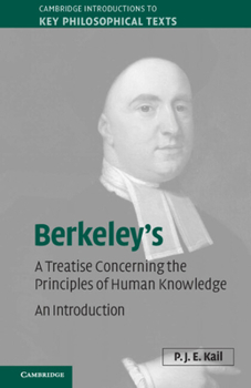 Paperback Berkeley's a Treatise Concerning the Principles of Human Knowledge: An Introduction Book