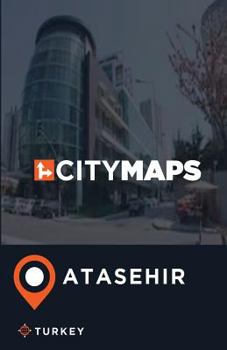 Paperback City Maps Atasehir Turkey Book