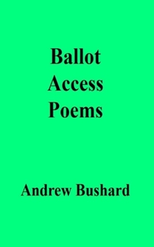 Paperback Ballot Access Poems Book