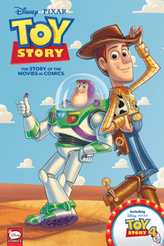 Hardcover Disney-Pixar Toy Story 1-4: The Story of the Movies in Comics Book