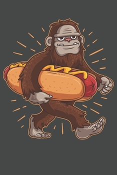2020 Week To View Dated Planner Diary: Bigfoot Hotdog 6x9 Inches Paperback Sasquatch Squatch