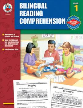 Paperback Bilingual Reading Comprehension, Grade 1 Book