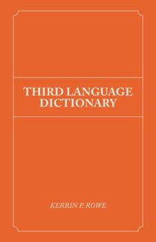 Paperback Third Language Dictionary Book