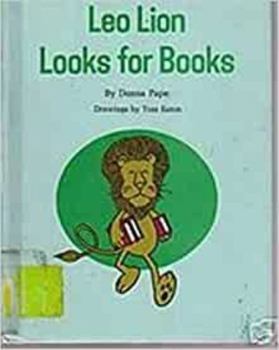 Hardcover Leo Lion Looks for Books, Book